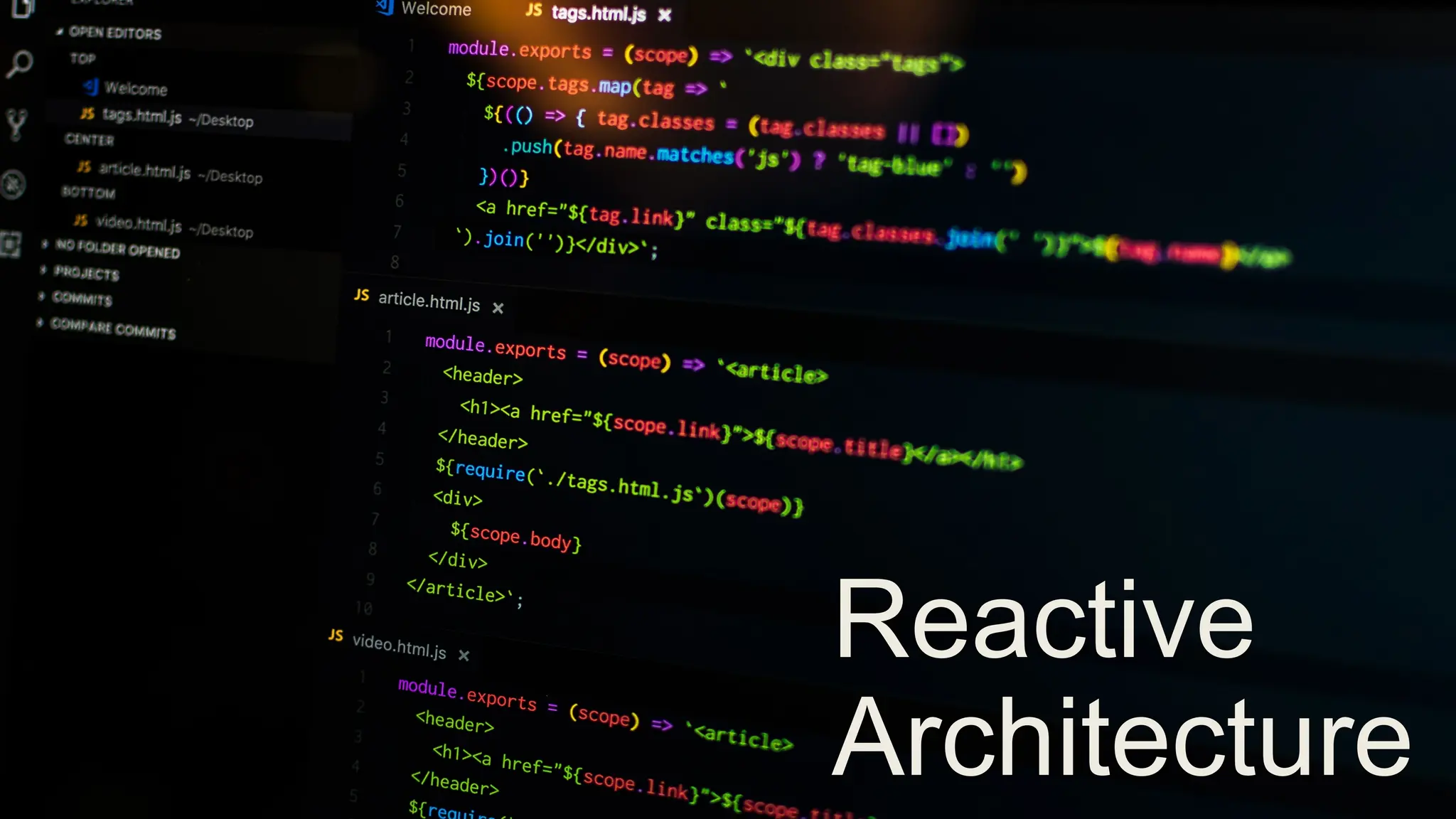 81
Reactive
Architecture
 