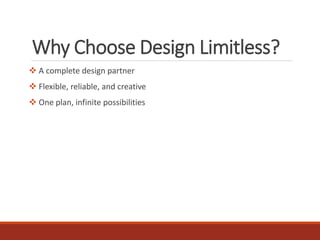 Limitless Design Lab From_Concept_to_Creation_DesignLimitless | PDF