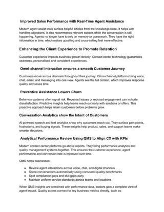 Customer Conversation Report.pdf From Conversations to Conversions_ How Contact Center Technology Drives ...