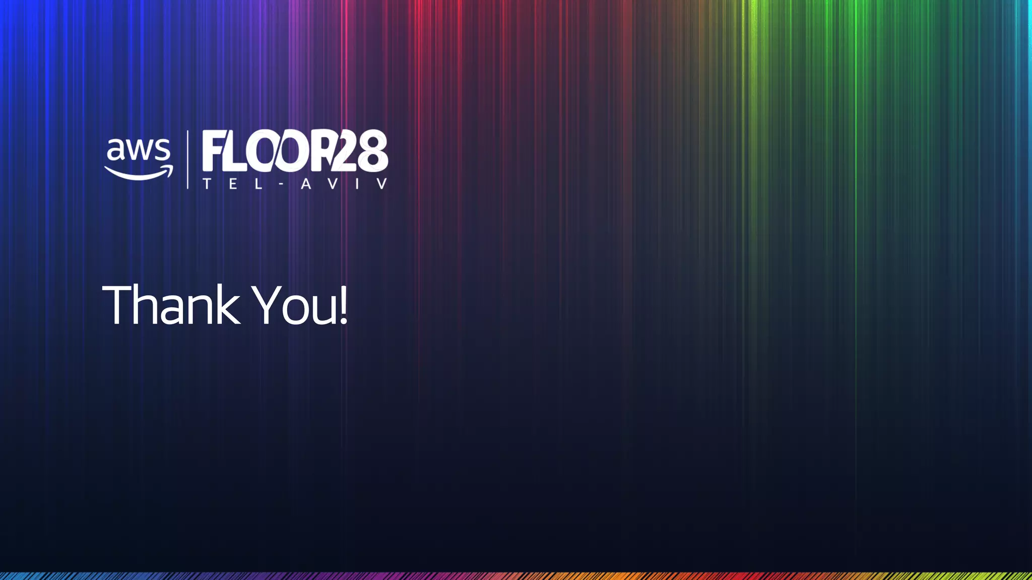 © 2018, Amazon Web Services, Inc. or its Affiliates. All rights reserved.
Thank You!
 