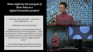 From data visualization to data humanism | PPTX | Technology & Computing