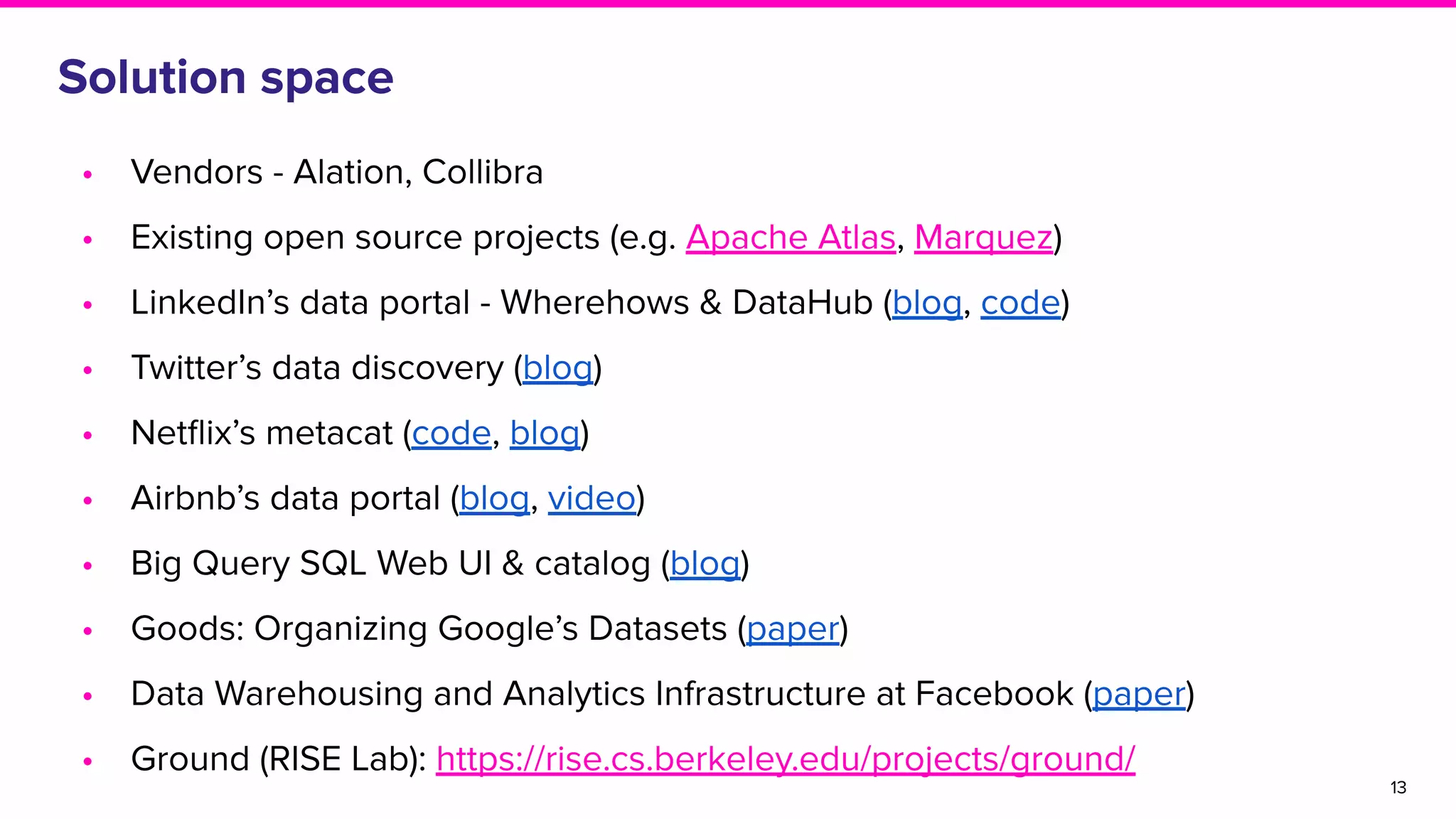 From discovering to trusting data