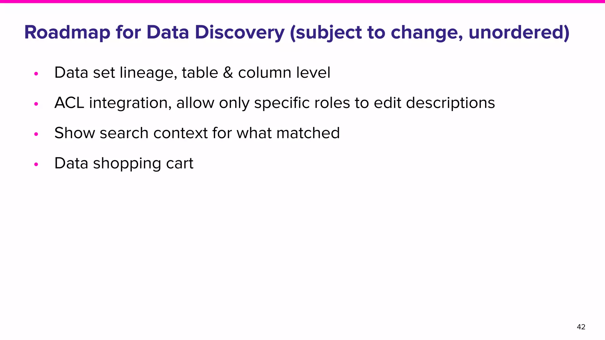 From discovering to trusting data