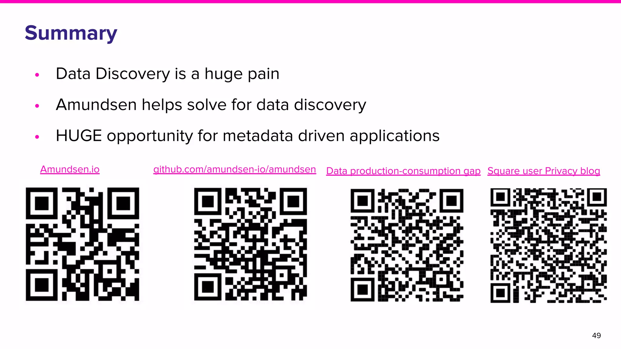 From discovering to trusting data