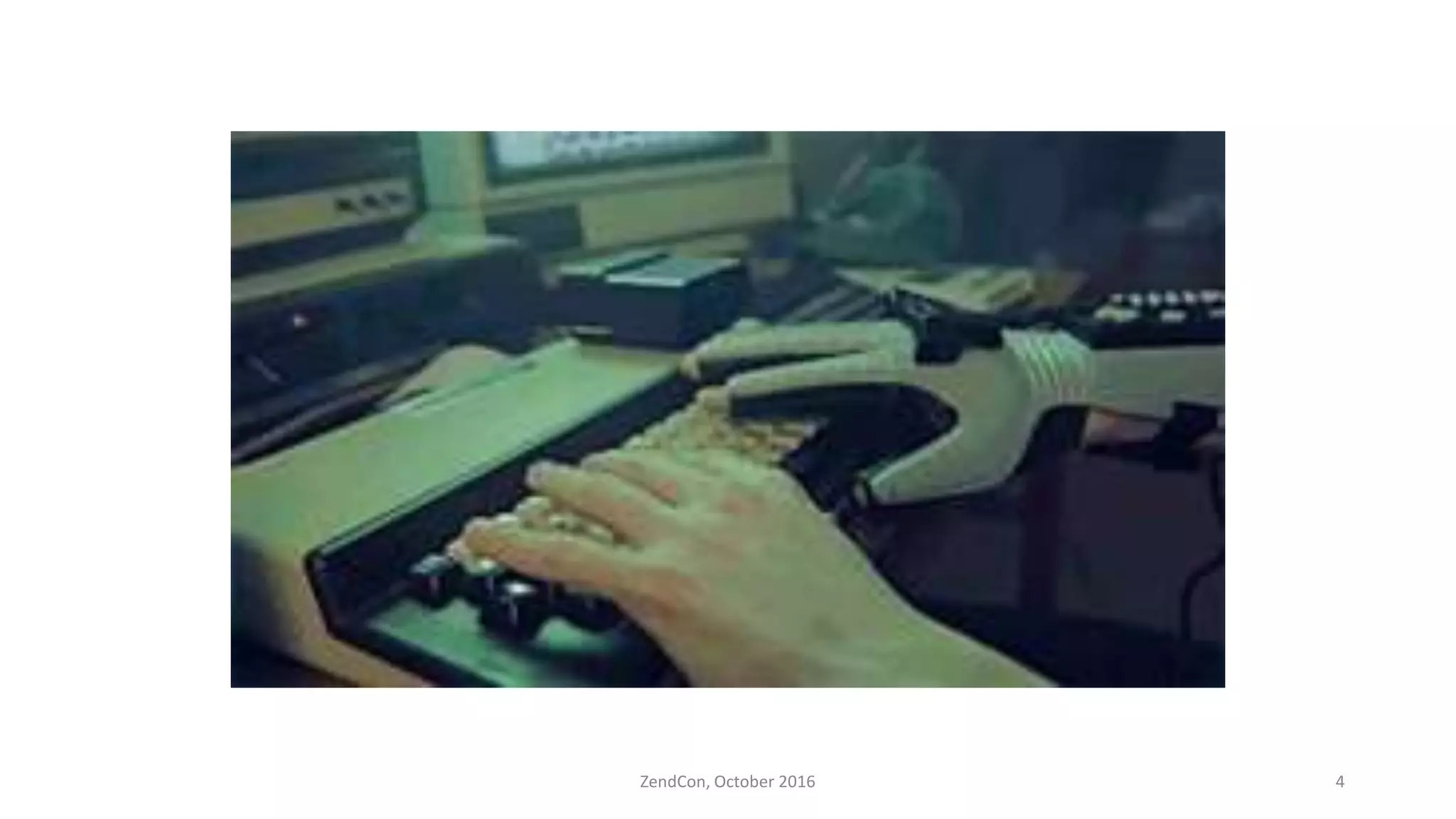 ZendCon, October 2016 4
 