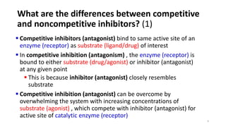 From enzyme Kinetics to Drug Receptor Interactions | PDF