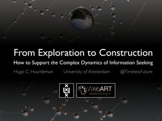 From Exploration to Construction  - How to Support the Complex Dynamics of Information Seeking