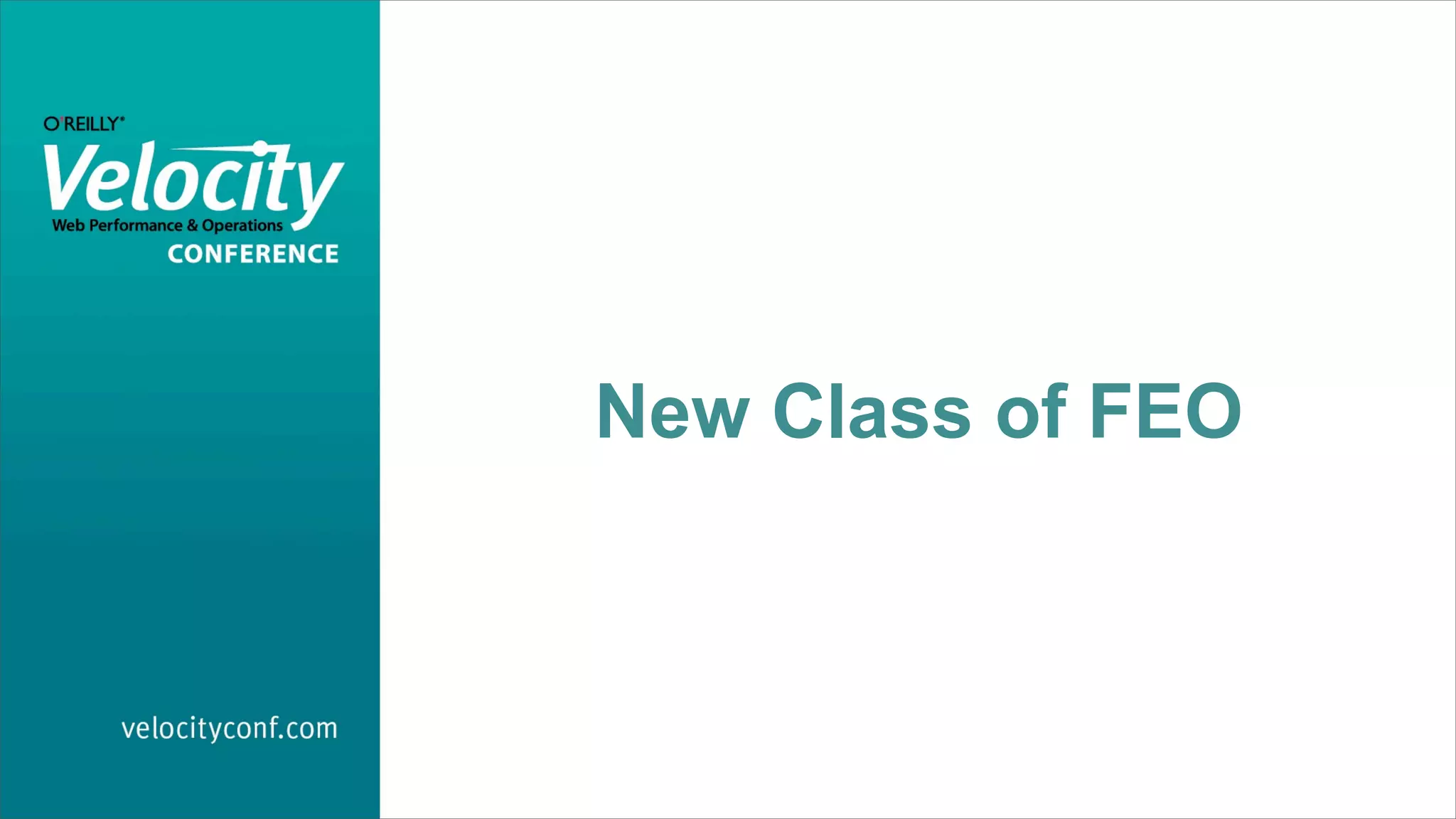 New Class of FEO
 