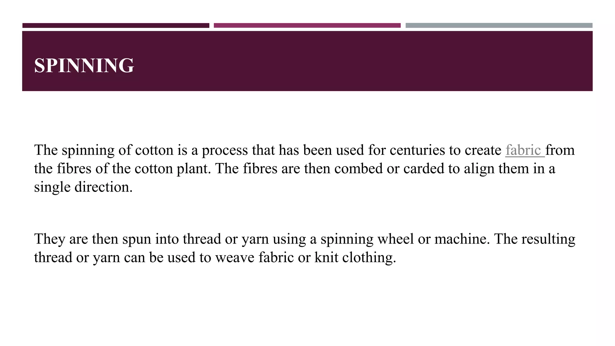 From Fibre To Fabric The Fascinating Journey Of Cotton From Fibre To ...