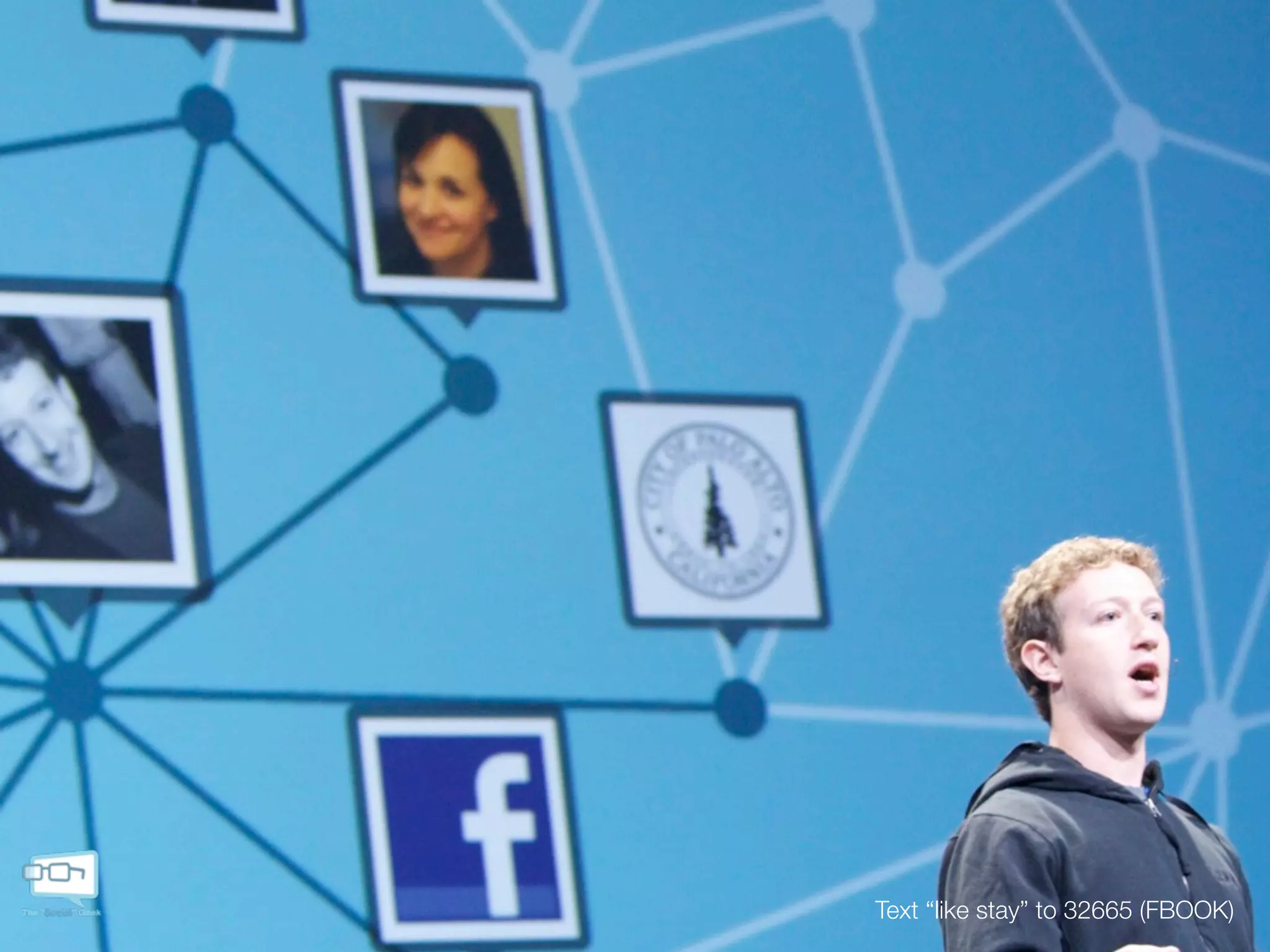 Text “like stay” to 32665 (FBOOK)
 