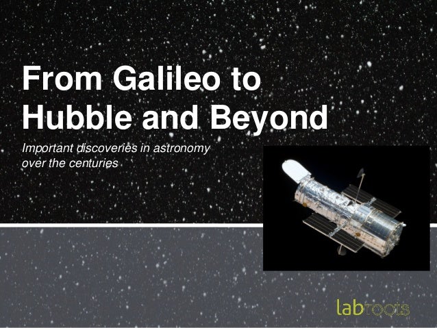 galileo's discoveries