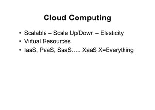 From Grids To Clouds Guy Tel Zur May 2009