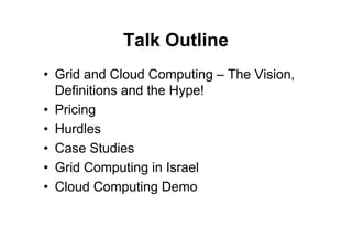 From Grids To Clouds Guy Tel Zur May 2009