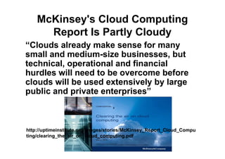 From Grids To Clouds Guy Tel Zur May 2009