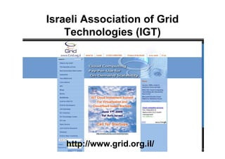 From Grids To Clouds Guy Tel Zur May 2009