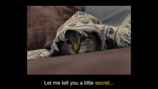 Let me tell you a little secret...
 