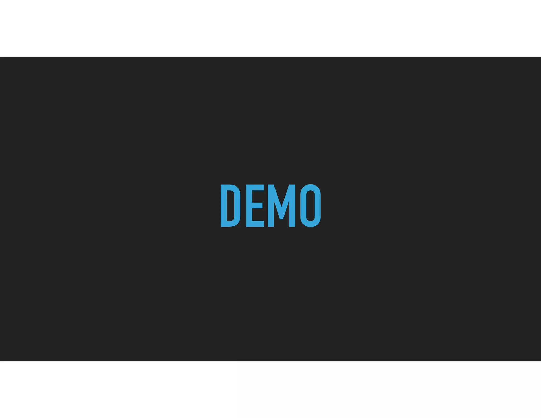 DEMO
 