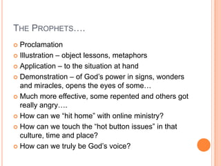 The revolution – when the revolutionary is resourced by the repository in a way that is transformational to the culture so that one revolutionary is easily able to replicate his or her life in other lives. 