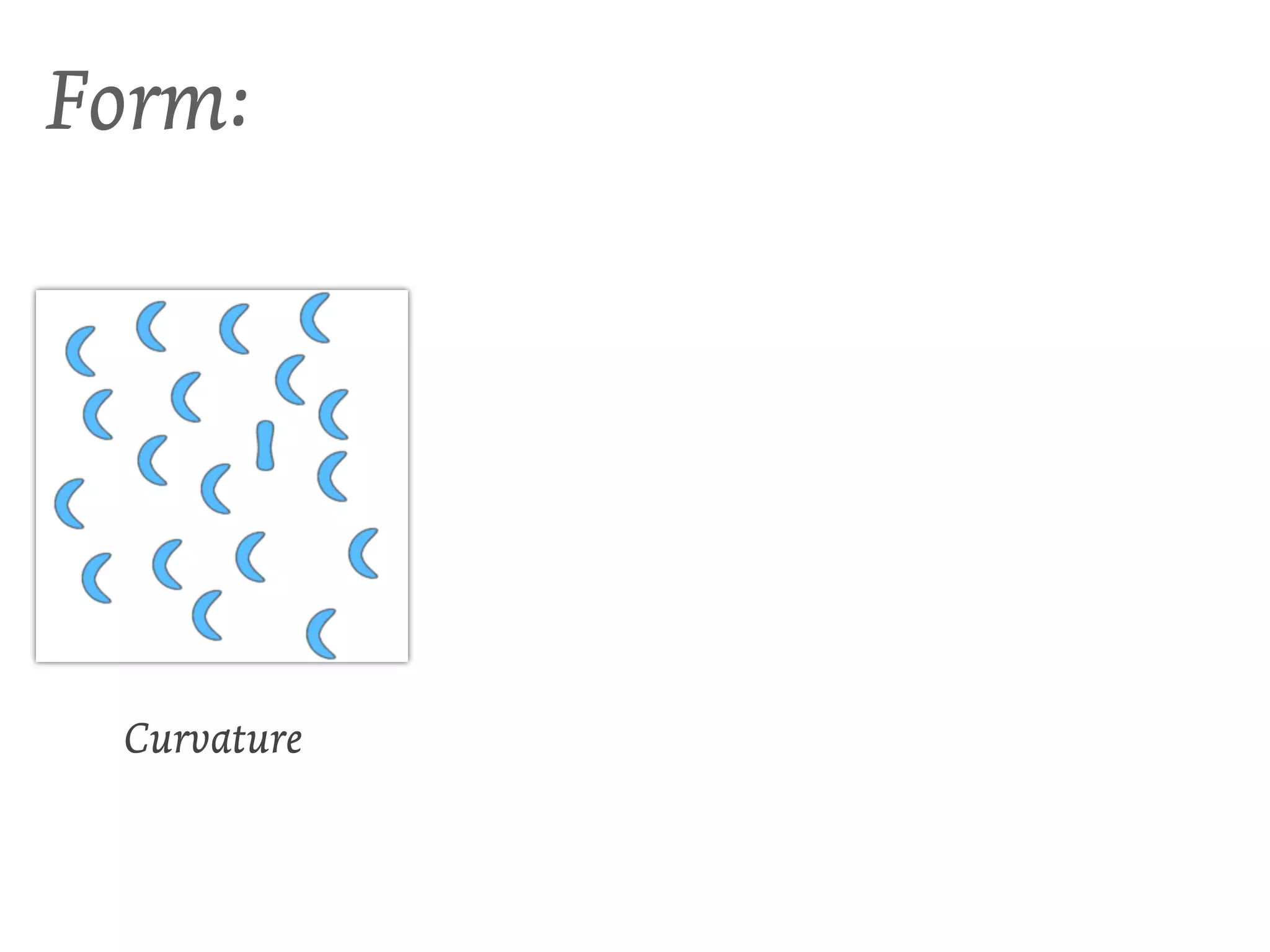 Form:




 Curvature
 
