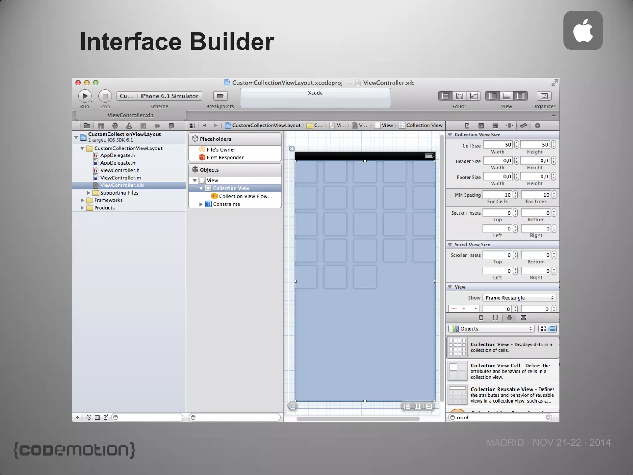 MADRID · NOV 21-22 · 2014 
Interface Builder  