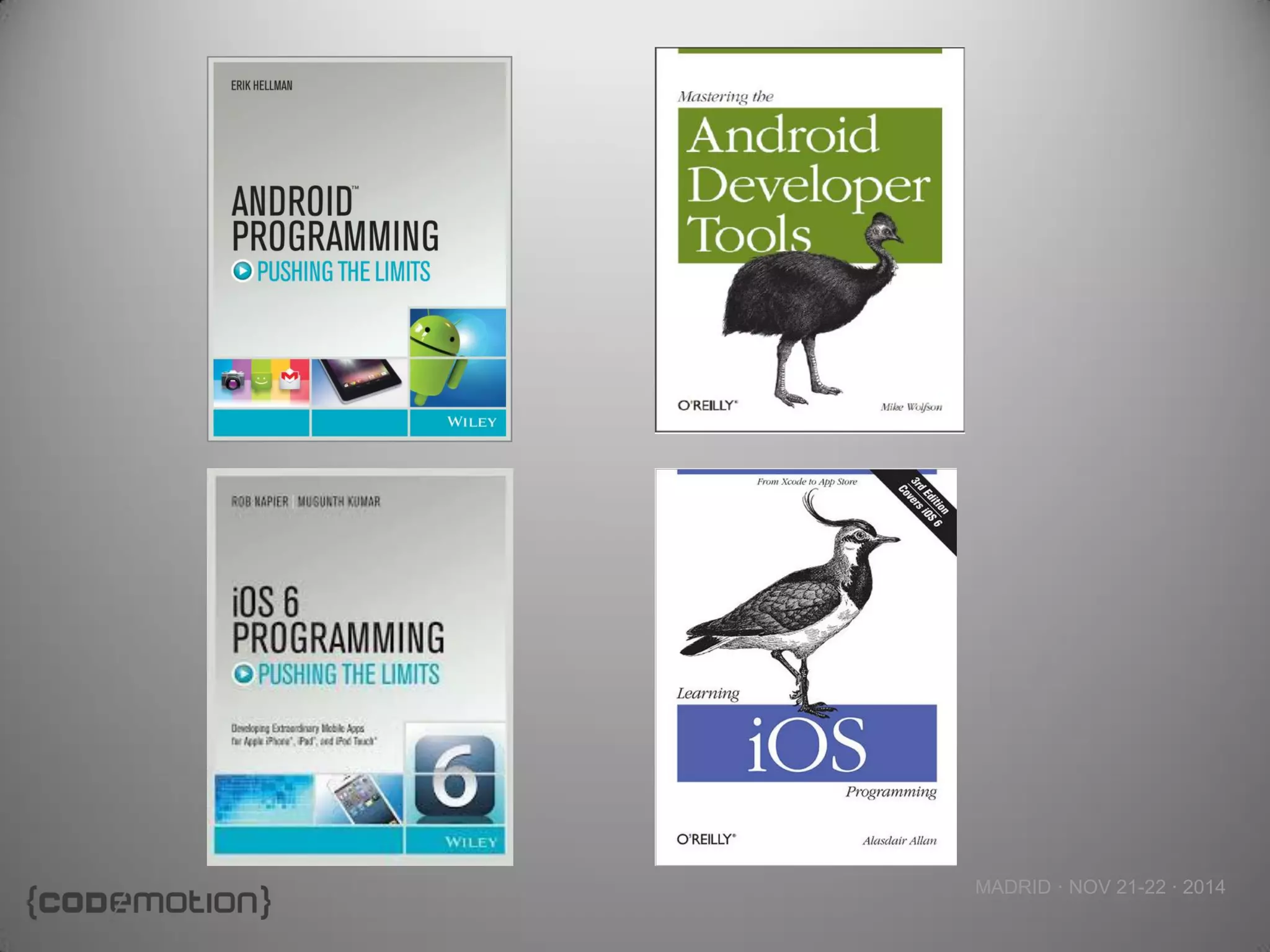 MADRID · NOV 21-22 · 2014 
 