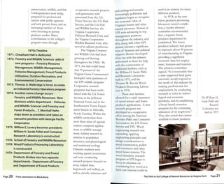 From jamestown to blacksburg