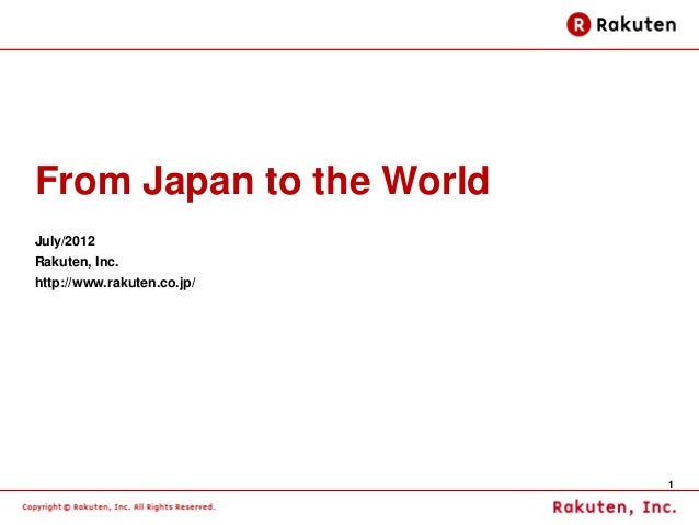 From Japan To The World