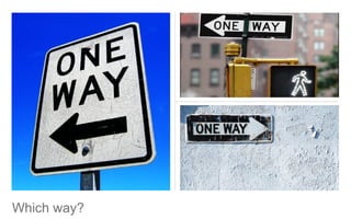 Which way? 