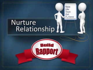 Nurture
Relationship
 