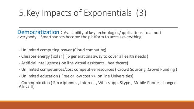 From Linear to Exponential Innovation Mindset