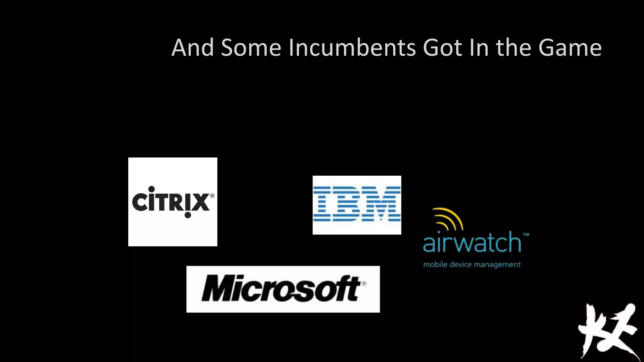 And Some Incumbents Got In the Game

 