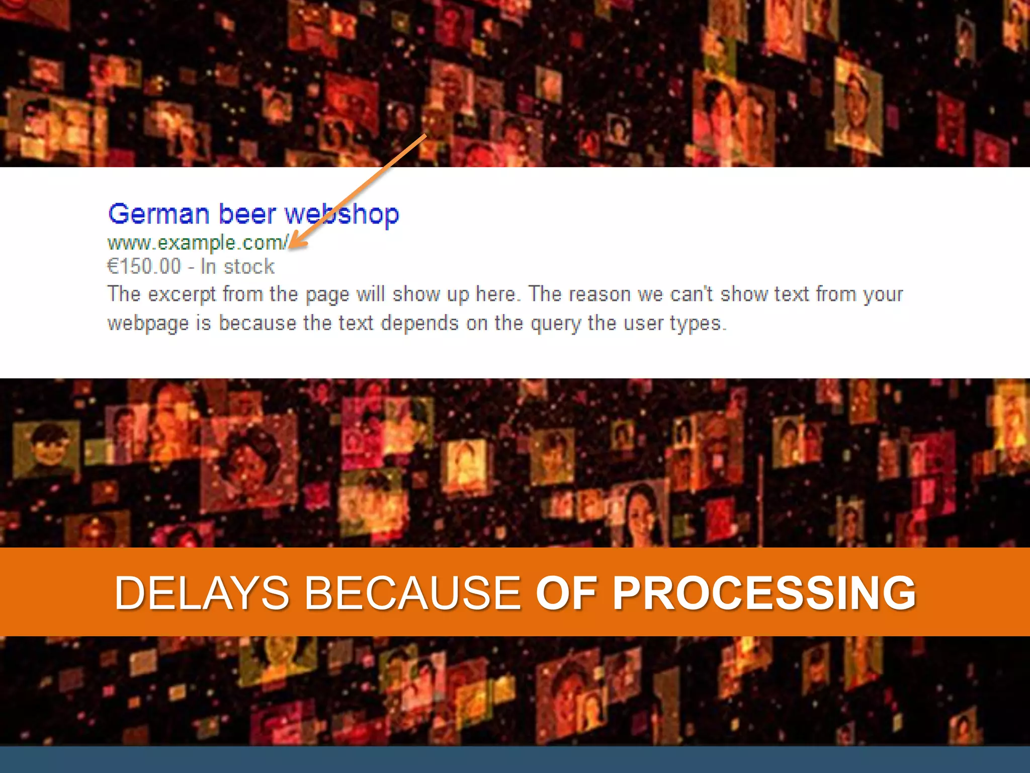DELAYS BECAUSE OF PROCESSING 