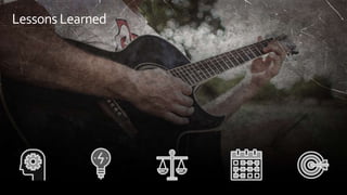 © 2018, Amazon Web Services, Inc. or its affiliates. All rights reserved.
Lessons Learned
 