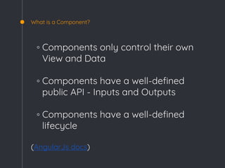 From MVC to Component Based Architecture | PPTX