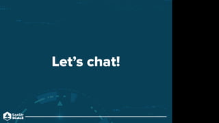Let’s chat!
Do not place text, or graphics
in any of the red space
Your faces will be
here
Logo Overlays will
be here
DO N...
