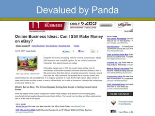Devalued by Panda
 
