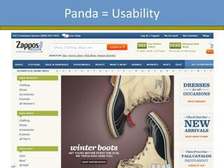 Panda = Usability
 
