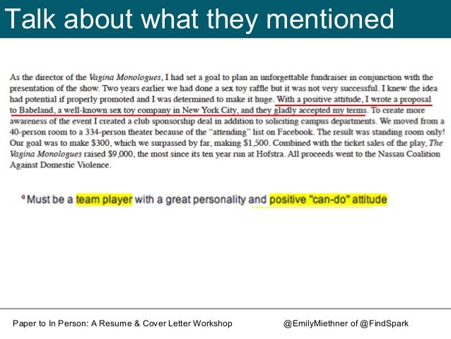 team player cover letters