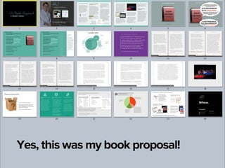 Yes, this was my book proposal!
 