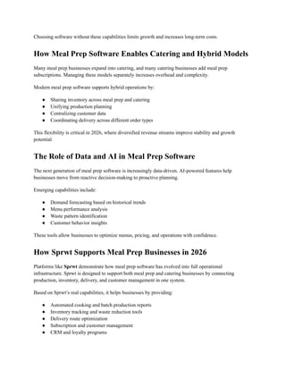 guide: how to optimize your menu and tech for catering... From Prep to Delivery_ Why Meal Prep Software Is the Backbone of Food ...