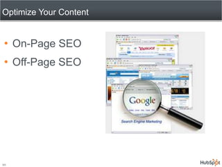 Optimize Your Content10On-Page SEOOff-Page SEO