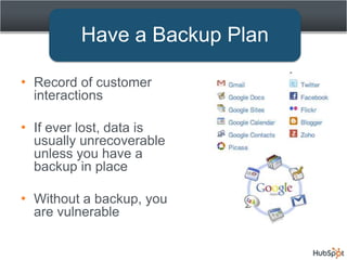 Backup For Cloud AppsDavid F. Carr“Yes, I clicked the delete button. Yes, I regret it now. Yes, I belatedly realized why the Backupify service makes sense.“