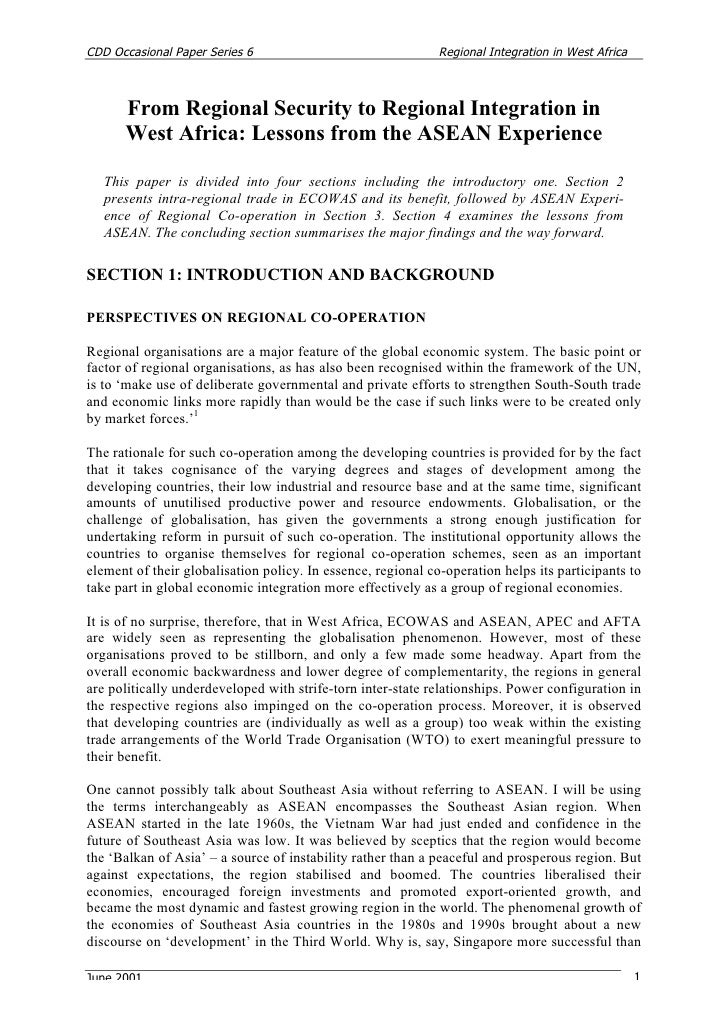 regional integration essay Regional economic integration is an agreement among countries in a geographic region to reduce and ultimately remove, tariff and non tariff barriers to the free flow of goods or services and factors of production among each others. regional integration essay Regional economic integration is an agreement among countries in a geographic region to reduce and ultimately remove, tariff and non tariff barriers to the free flow of goods or services and factors of production among each others.