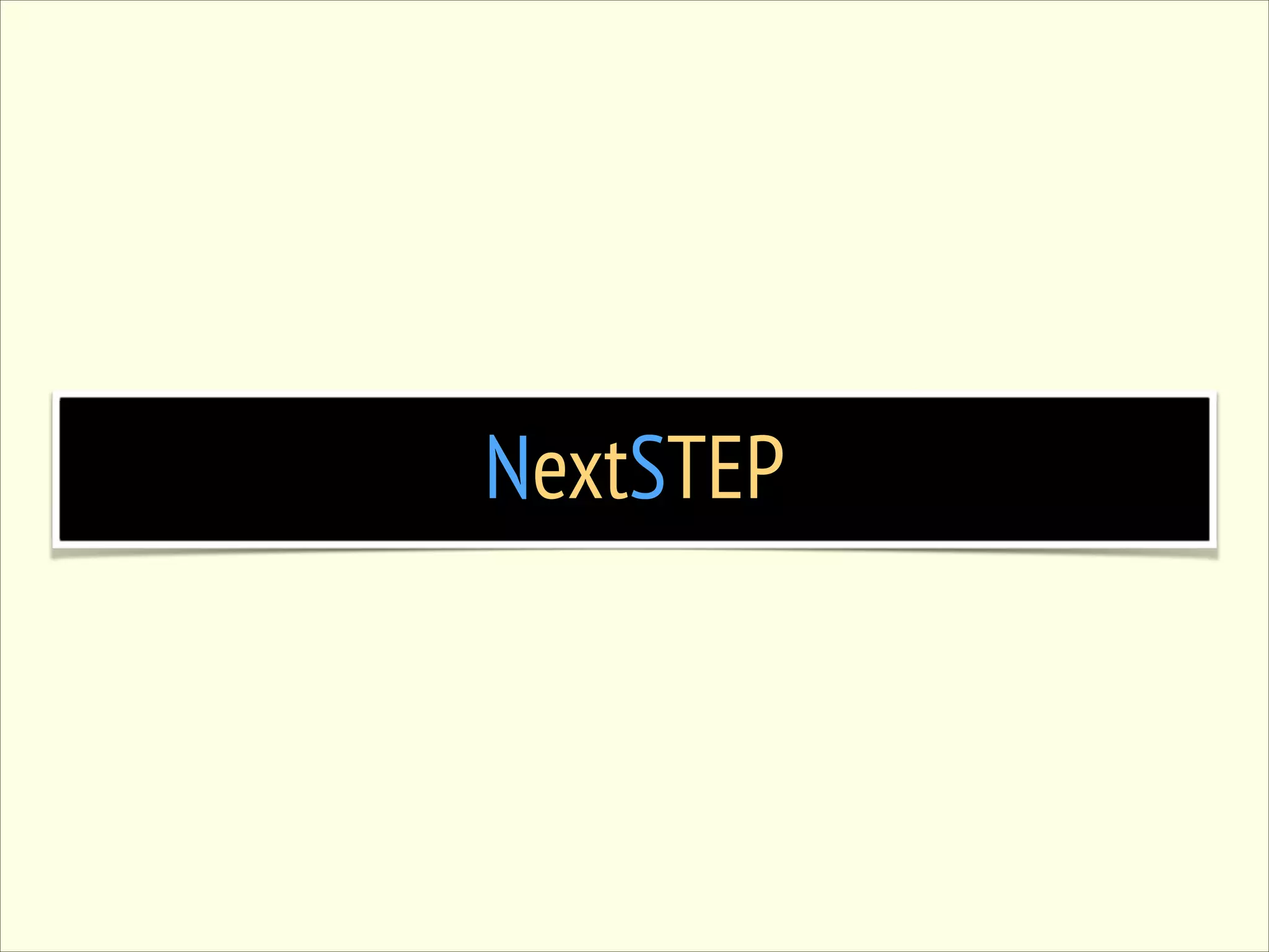 NextSTEP 