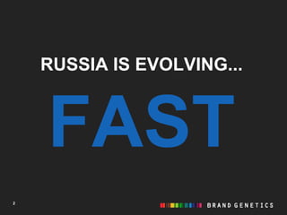 RUSSIA IS EVOLVING...



    FAST
2
 