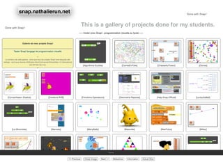 From Scratch to Snap! , what visual programming brings to my students ...
