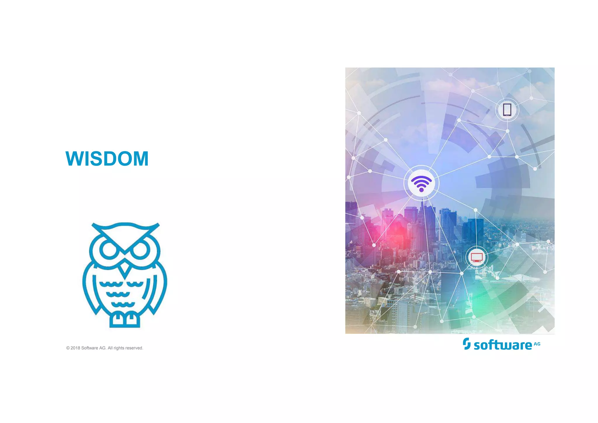 22 |
WISDOM
© 2018 Software AG. All rights reserved.
 