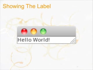 Showing The Label
21
 