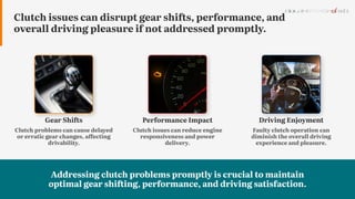 From Slips to Smooth Shifts Lamborghini Clutch Services You Need | PDF