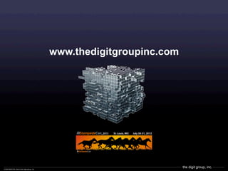 the digit group, inc.CONFIDENTIAL ©2013 the digit group, inc.
www.thedigitgroupinc.com
 